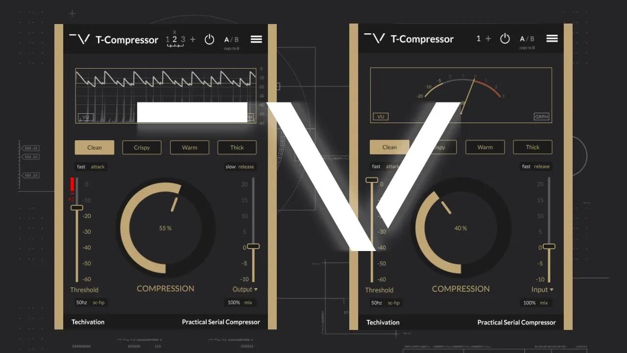 New Plug-in T-Compressor | Offering Serial Compression, Innovative Controls & More. | Techivation