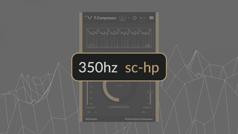 4 Creative Ways Of Using SC-HP In the T-Compressor Audio Compressor Plugin