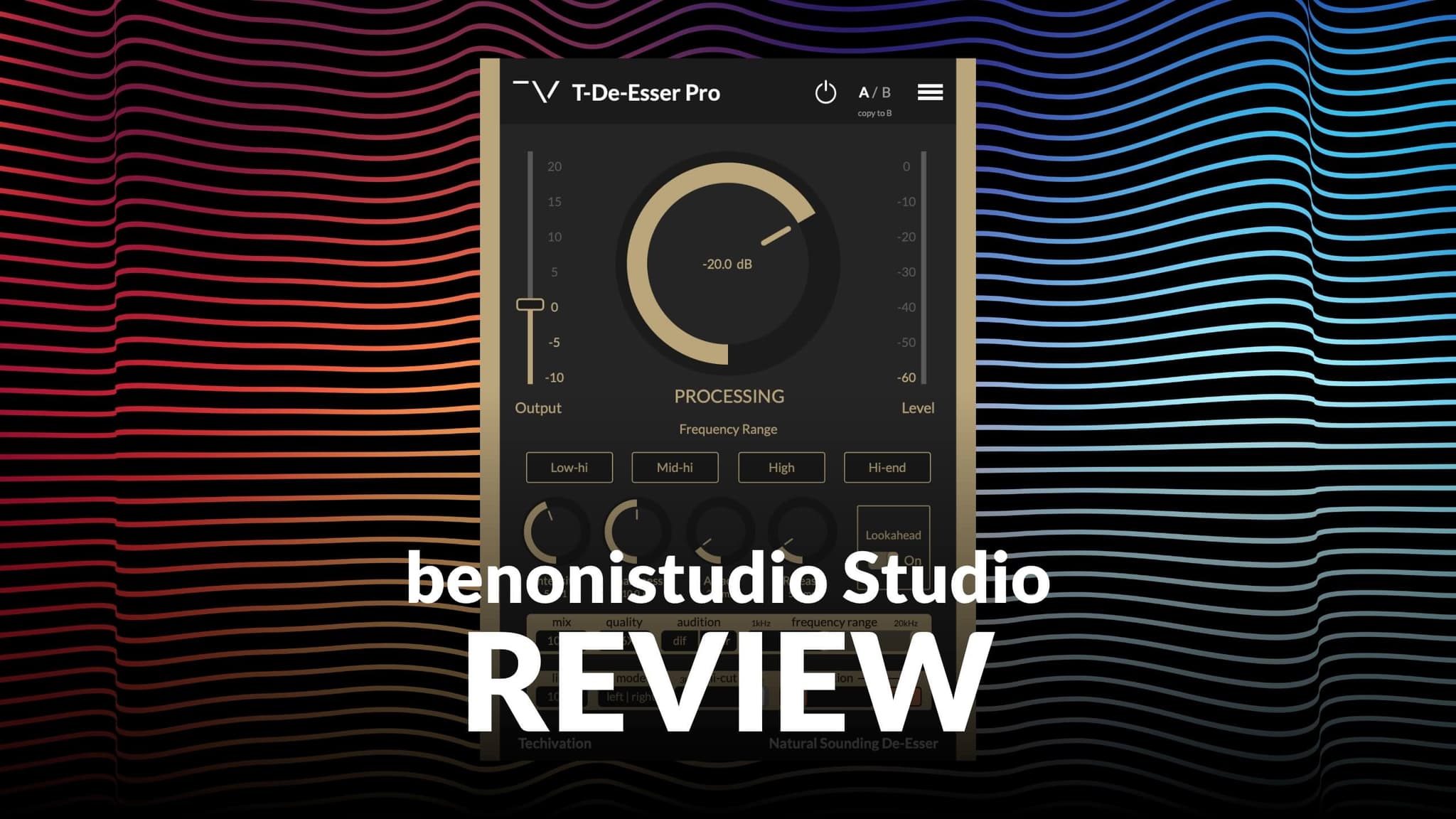 T-De-Esser Pro Reviewed By BenoniStudio