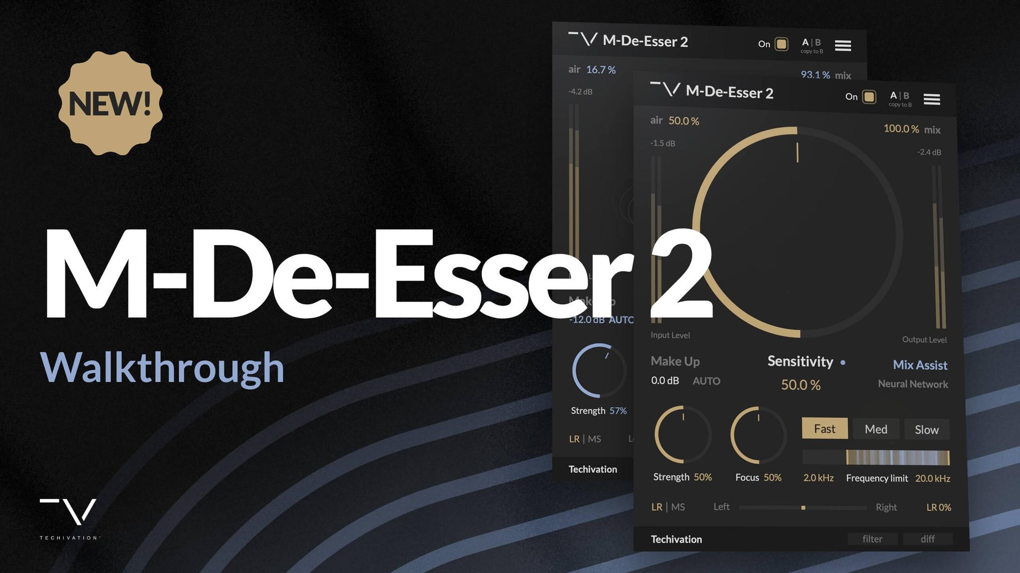 NEW PLUG-IN! Techivation M-De-Esser 2 Walkthrough