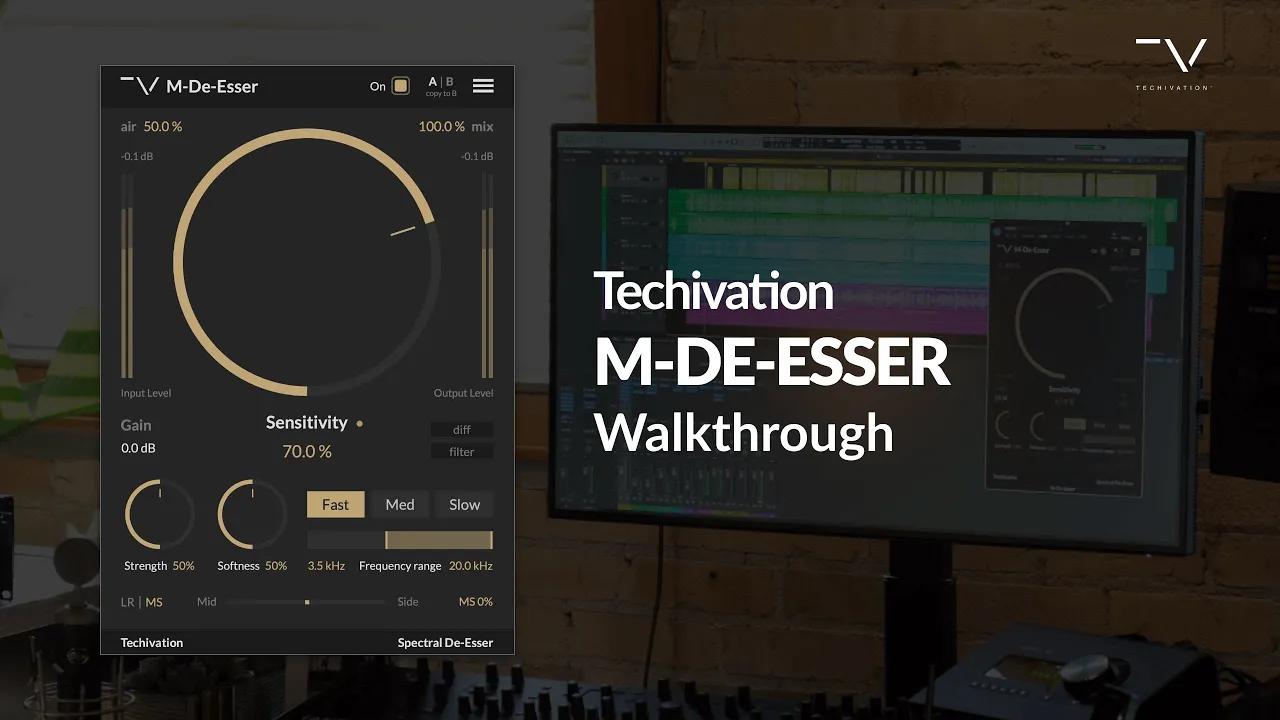 Techivation M-De-Esser Walkthrough