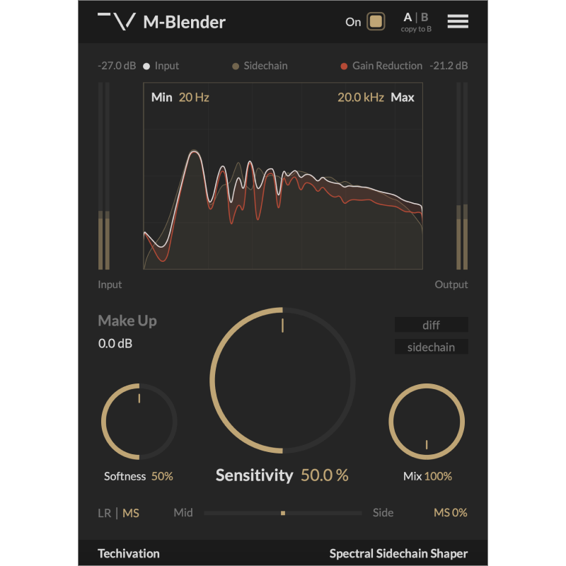 Techivation Releases M-Blender: Spectral Sidechain Shaper - Gearspace