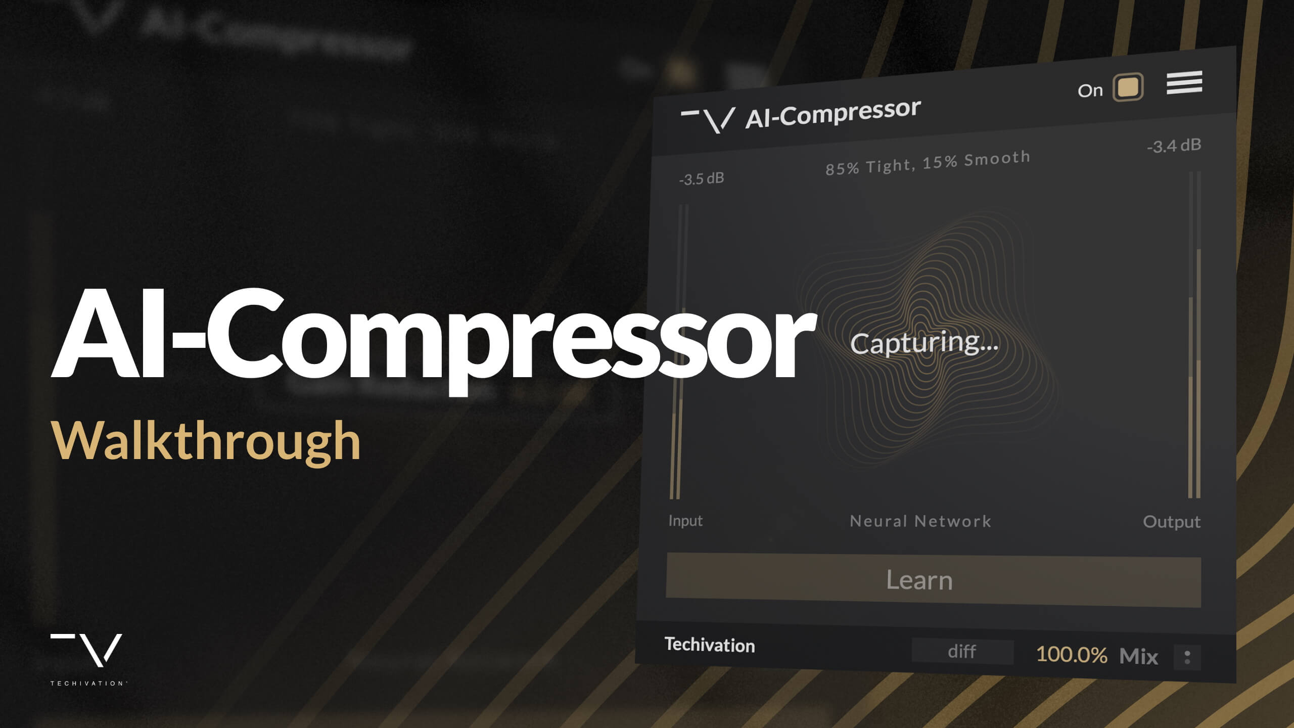 NEW FREE PLUGIN! Techivation AI-Compressor