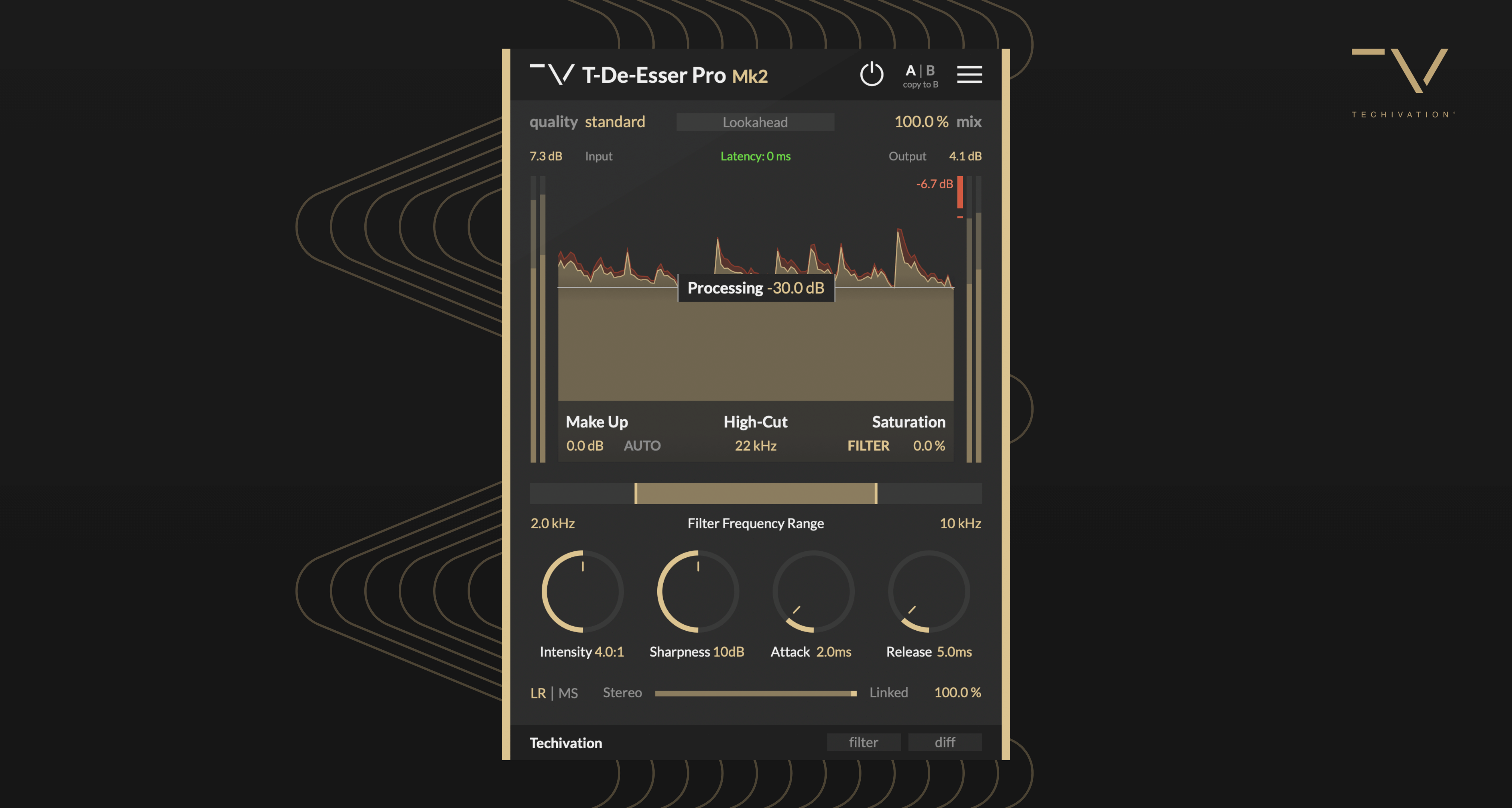 Techivation releases T-De-Esser Pro Mk2