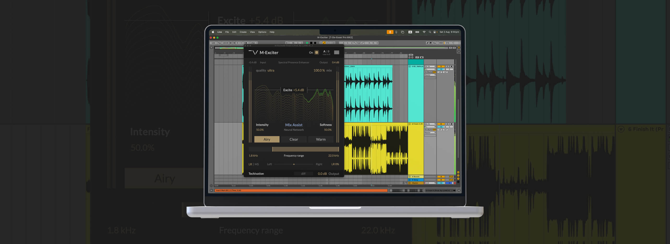 M-Exciter Cheatsheet - Harmonic Enhancement Tips